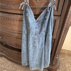 Denim Sleeveless Dress